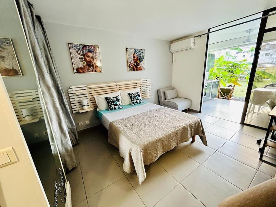 Studio Cosy Plage Et Piscine A Bas Du Fort Le Gosier  Zewnętrze zdjęcie
